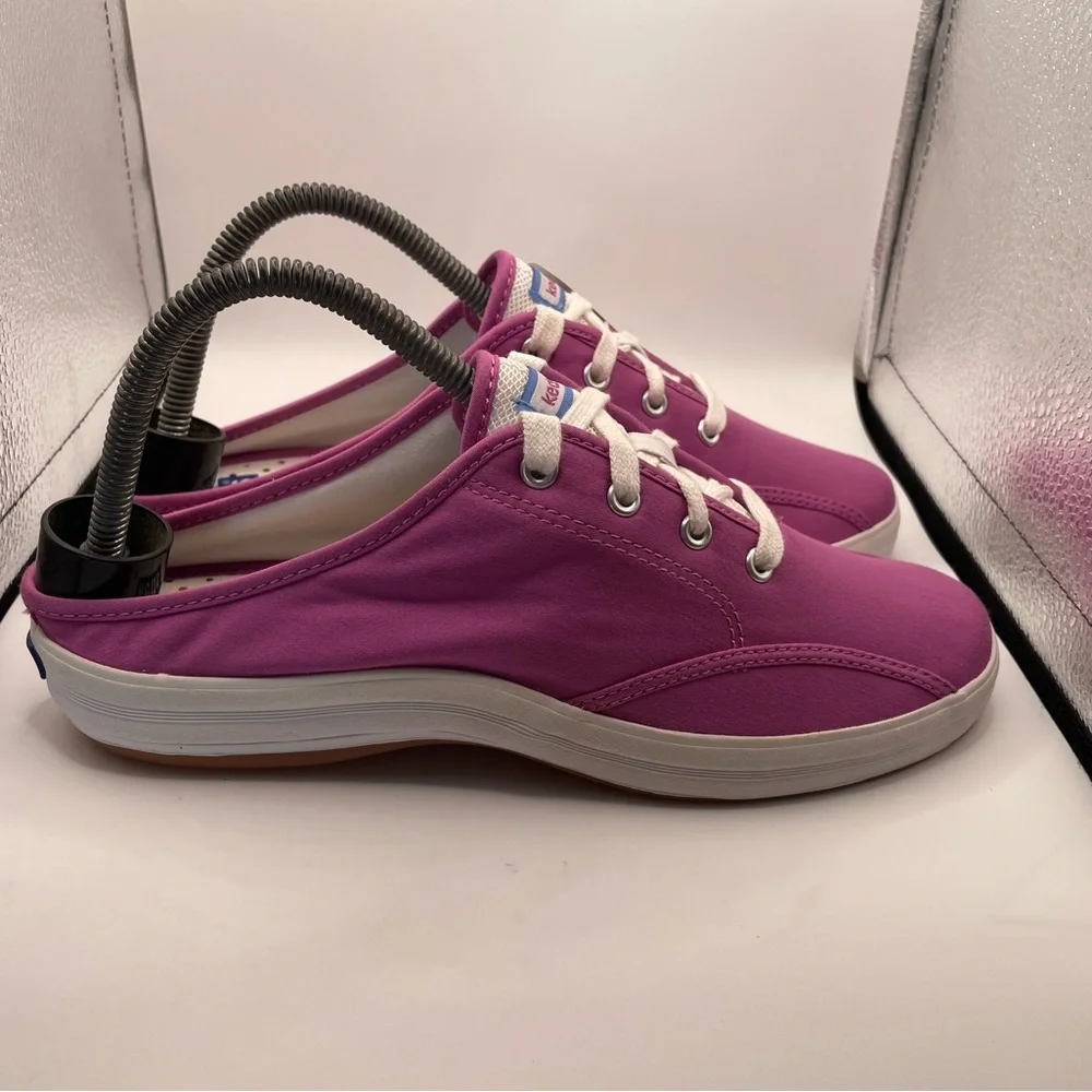 NEW! Keds Women's Micro Stretch Purple mules size 7 - Picture 2 of 9